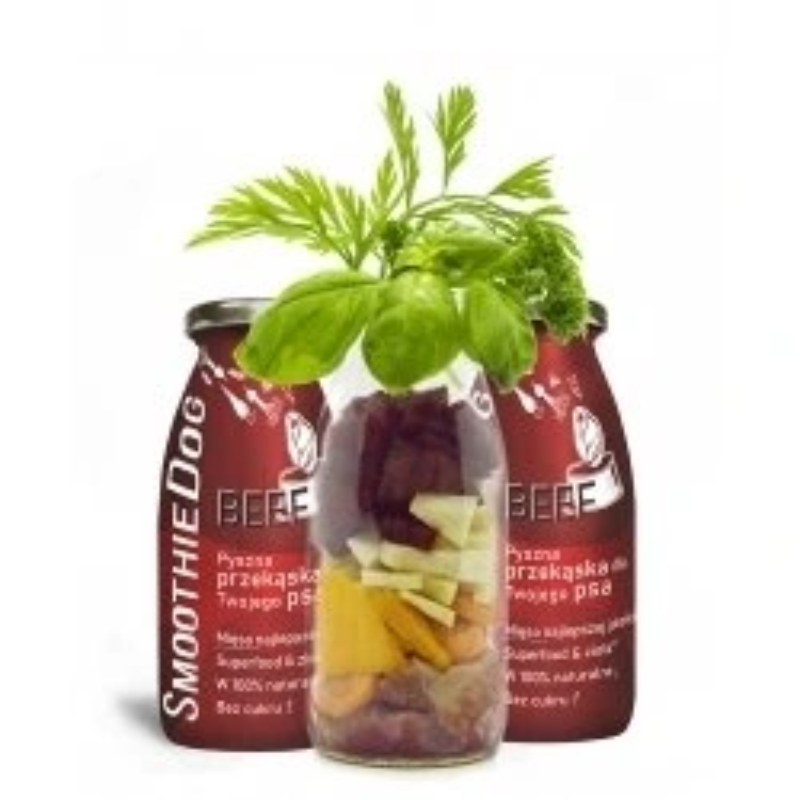 Smoothie dla psa SmoothieDog Wołowina 240 ml